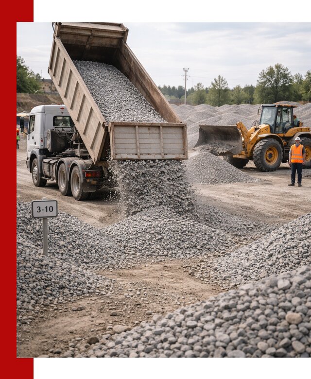 Гранитный щебень фракции 3–10: доставка и продажа в Анжеро-Судженске
