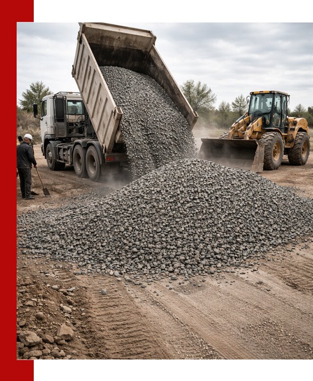 Гранитный щебень фракция 10-20 с доставкой в Анжеро-Судженске