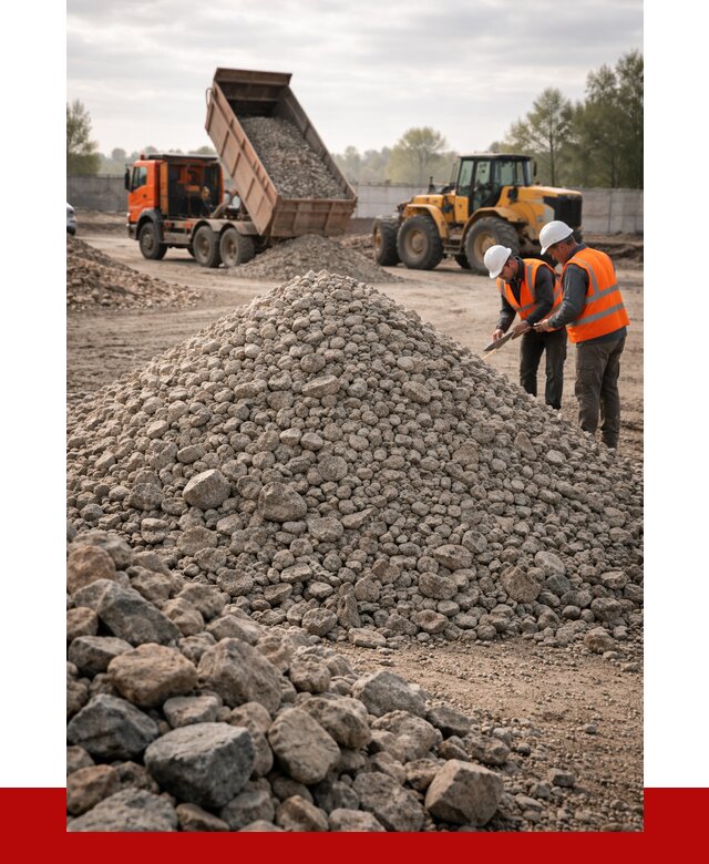 Гранитный щебень фракция 40-70 в Анжеро-Судженске от 2564 руб ПРОНЕРУДНжр