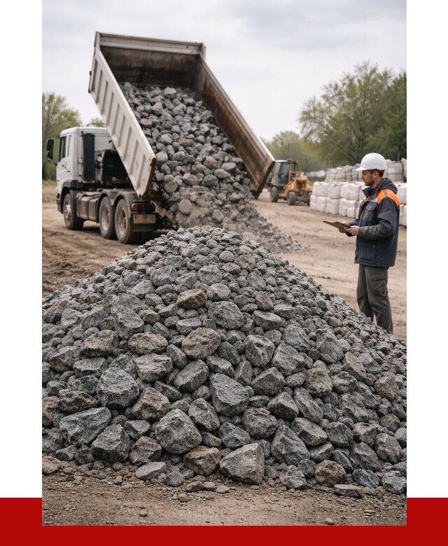 Гранитный щебень фракция 100-200 в Анжеро-Судженске от 4308 р. ПРОНЕРУДНжр