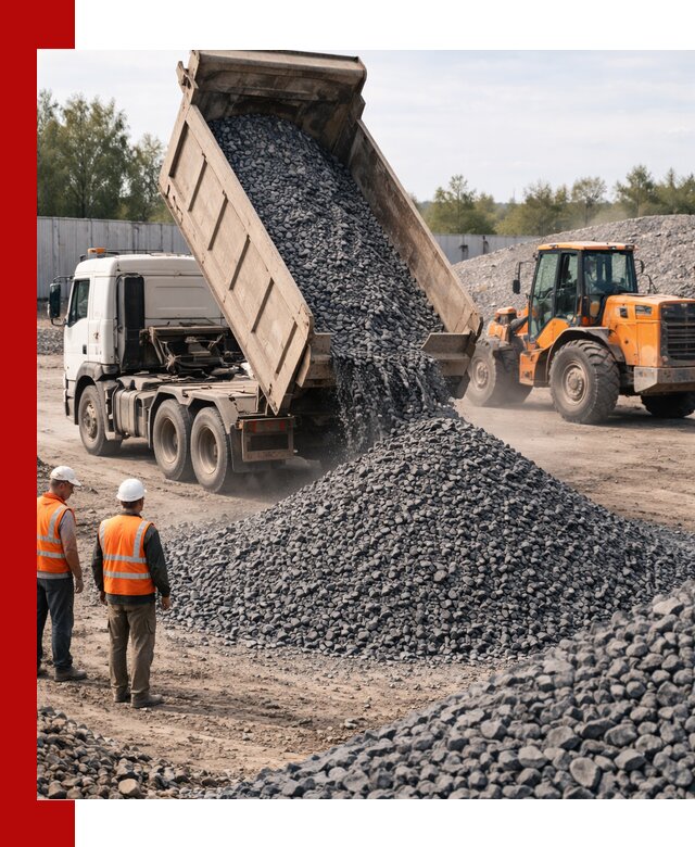 Доставка и продажа щебня габбро-диабаза в Анжеро-Судженске