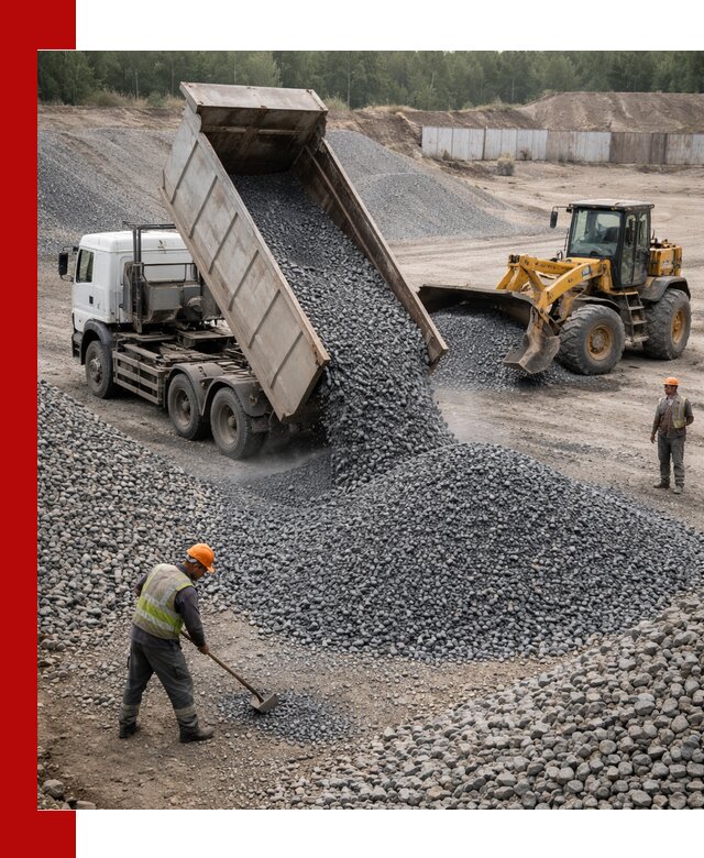 Щебень габбро-диабаз фр. 5-20 с доставкой в Анжеро-Судженске