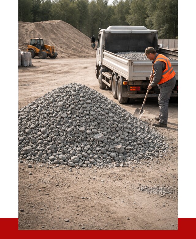 Гравийный щебень фракция 5-10 в Анжере-Судженске от 2257 р. | ПРОНЕРУДНжр