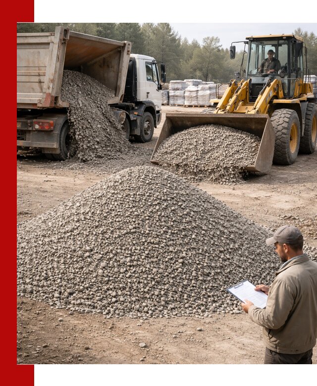 Гравийный щебень фракция 5–10 с доставкой в Анжере-Судженске