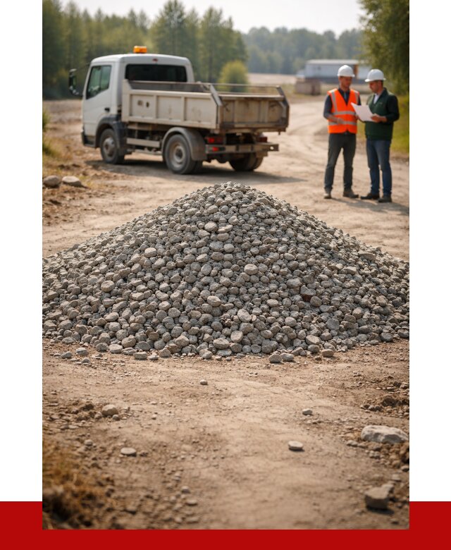 Гравийный щебень фракция 20-40 в Анжеро-Судженске от 1231 р. | ПРОНЕРУДНжр