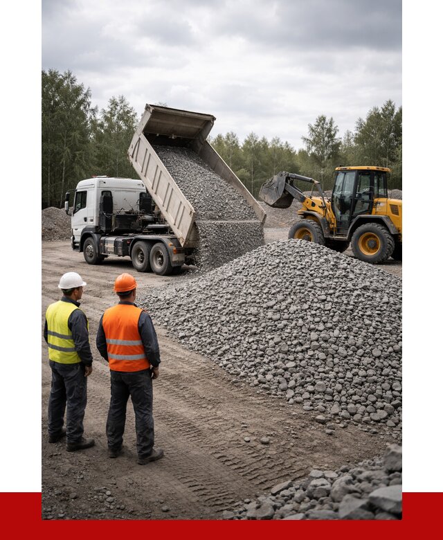 Гравийный щебень фракция 40-70 в Анжеро-Судженске от 9744р | ПРОНЕРУДНжр