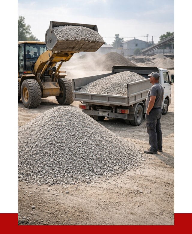 Известняковый щебень фр. 0-5 в Анжеро-Судженске от 4308 р. | ПРОНЕРУДНжр