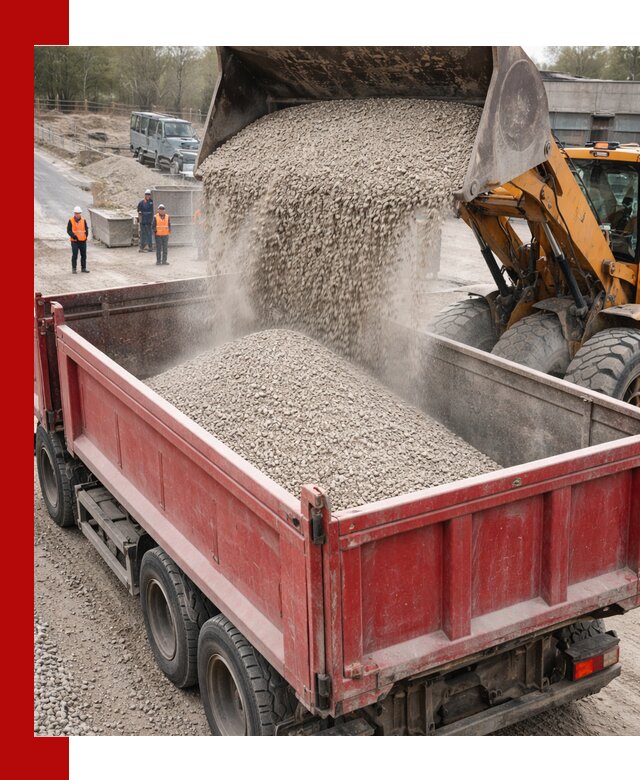 Купить известняковый щебень фракции 0-5 с доставкой в Анжеро-Судженске