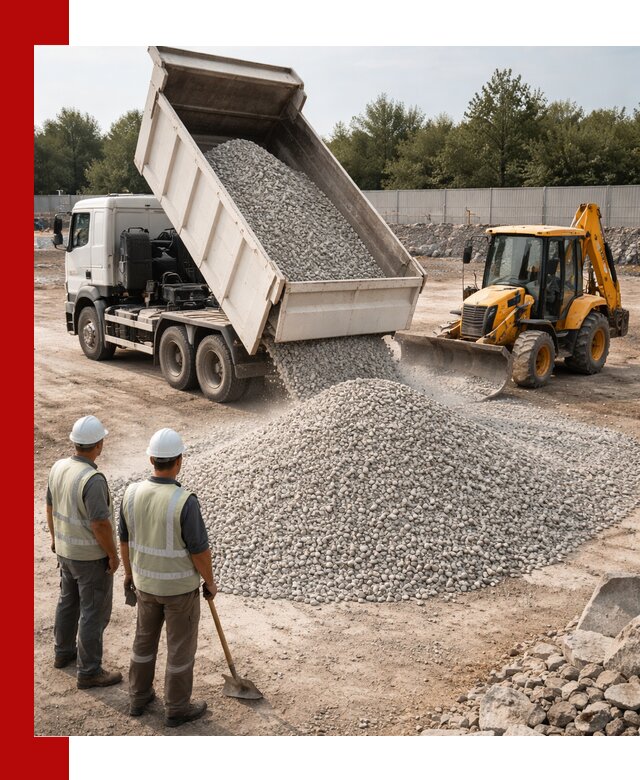 Купить известняковый щебень фракции 5–10 мм с доставкой в Анжере-Судженске