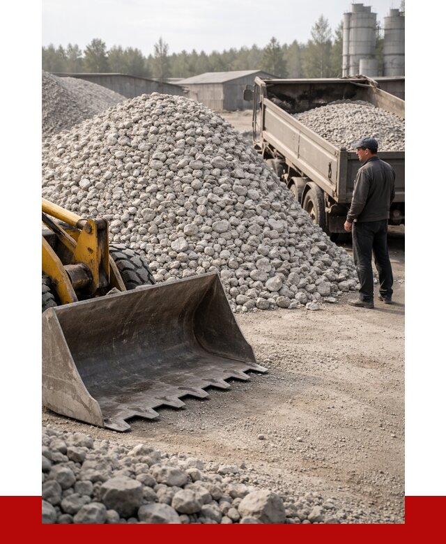 Известняковый щебень фракция 40-70 в Анжере-Судженске от 4308 р. | ПРОНЕРУДНжр