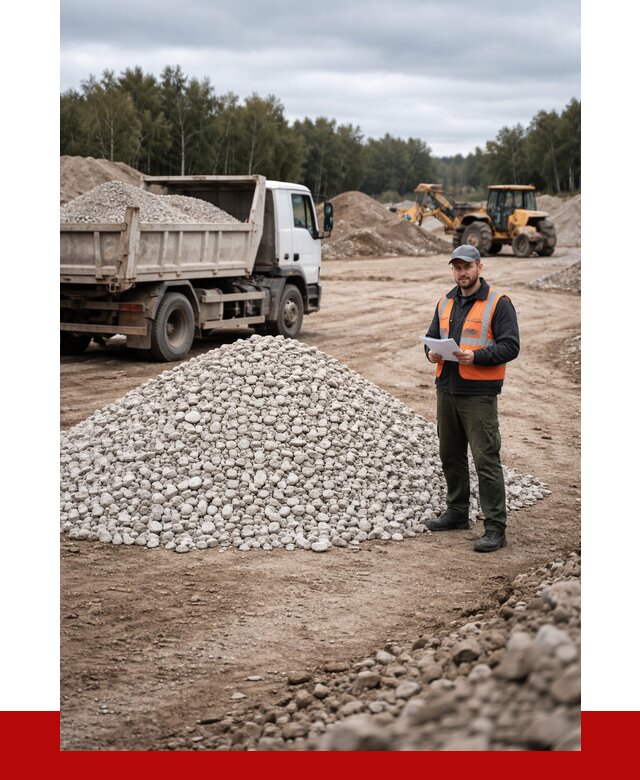 Доломитовый щебень в Анжеро-Судженске купить от 2257 р., ПРОНЕРУДНжр