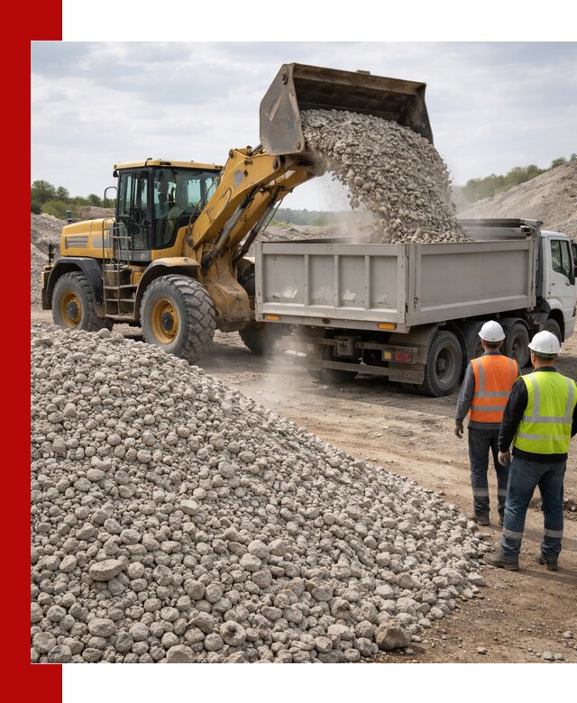 Доломитовый щебень фракция 40–71 доставка и продажа в Анжеро-Судженске