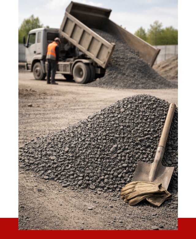 Шлаковый щебень фракция 5-20 в Анжеро-Судженске от 1846 р. ПРОНЕРУДНжр