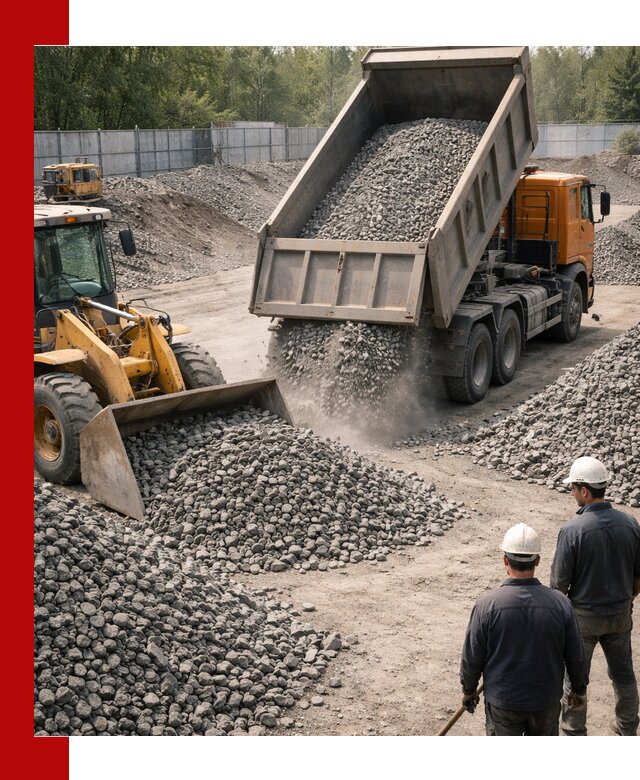 Шлаковый щебень фракция 20-40 доставка и продажа в Анжеро-Судженске