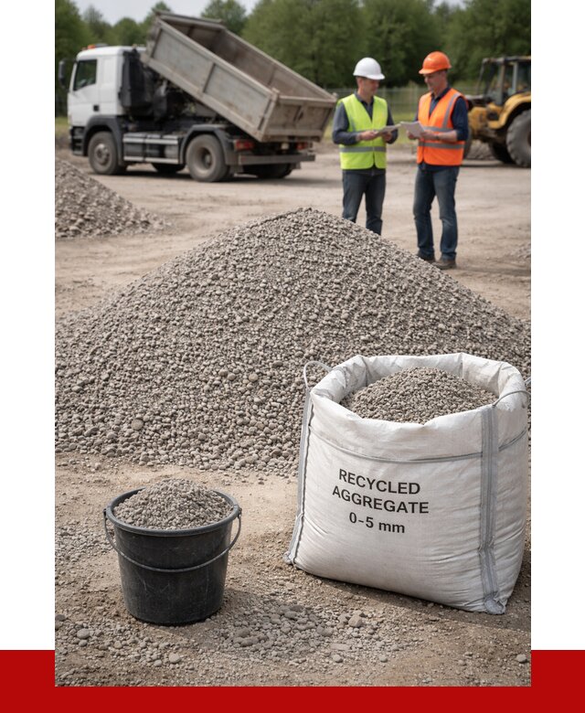 Вторичный щебень фракция 0-5 в Анжере-Судженске от 1641 р. ПРОНЕРУДНжр