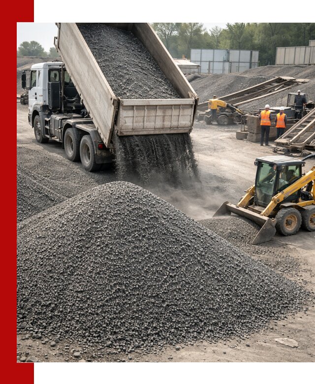 Вторичный щебень фракция 0–5 с доставкой в Анжере-Судженске