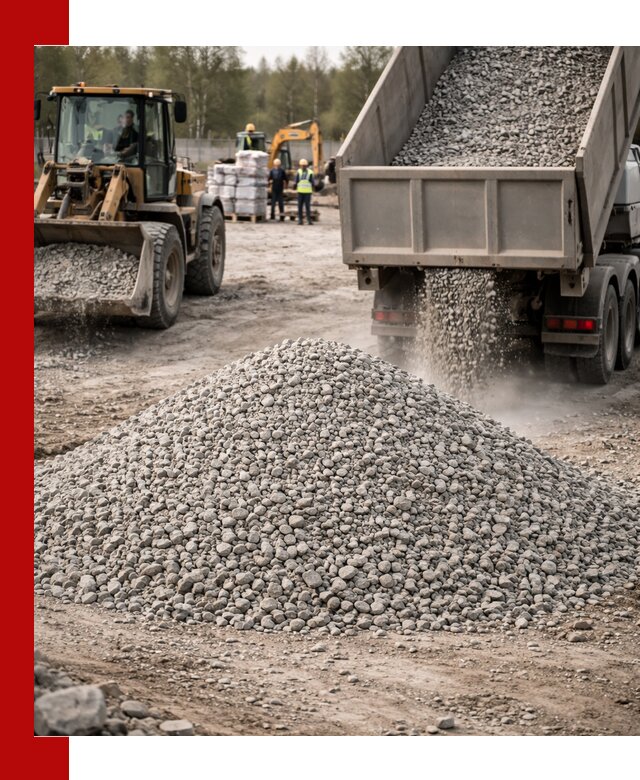 Вторичный щебень фракции 5-20 в Анжеро-Судженске — доставка и продажа крупнотоннажно