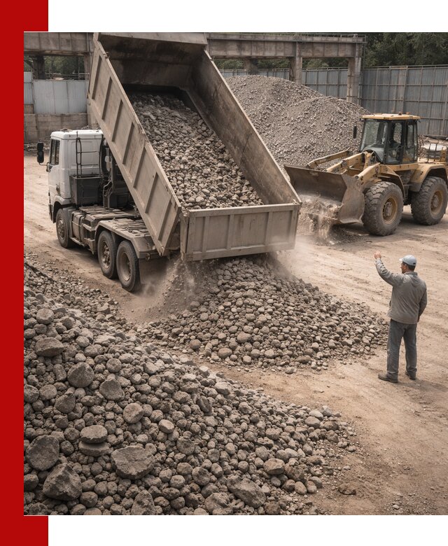 Вторичный щебень фракция 20-40 с доставкой в Анжеро-Судженске