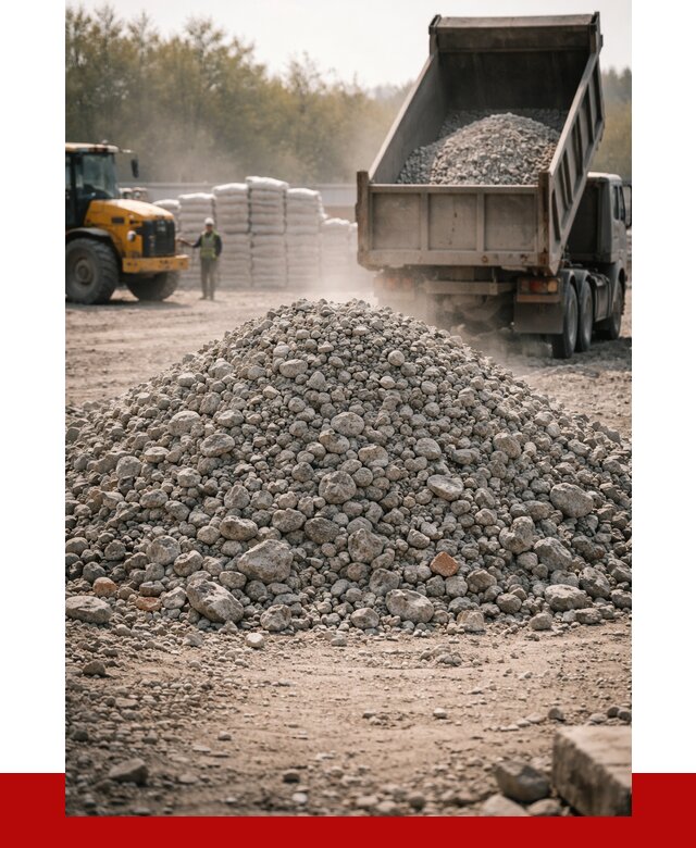 Вторичный щебень фракция 70-150 в Анжере-Судженске от 1436 р. | ПРОНЕРУДНжр