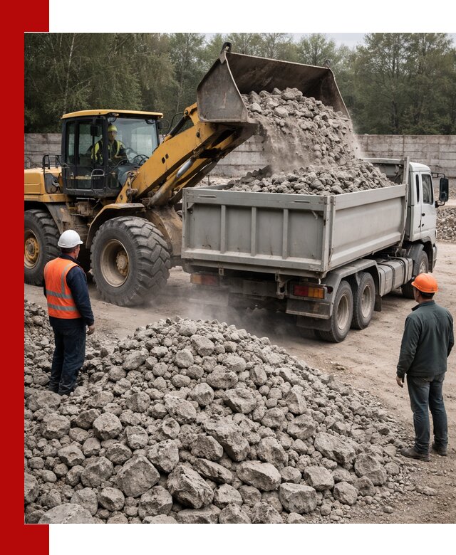 Вторичный щебень фракция 70–150 в Анжере-Судженске с доставкой