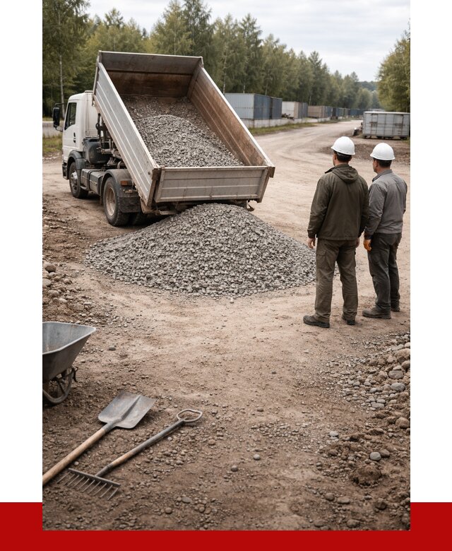 Бетонный щебень фракция 5-20 в Анжере-Судженске от 3282 р., ПРОНЕРУДНжр