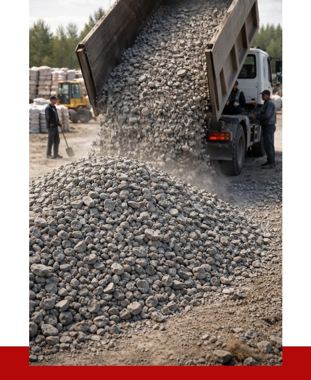 Бетонный щебень фракция 40-70 в Анжере-Судженске от 1846 р. ПРОНЕРУДНжр