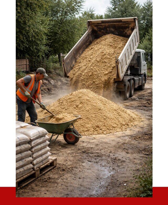 Купить песок с доставкой в Анжеро-Судженске от 1846 р. | ПРОНЕРУДНжр