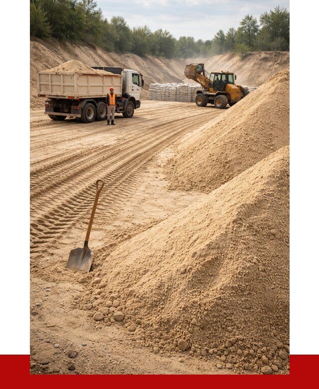 Карьерный песок мелкозернистый в Анжеро-Судженске от 9231 р. | ПРОНЕРУДНжр