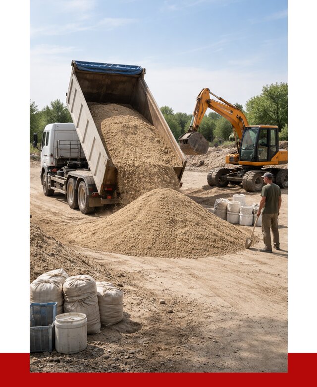 Купить речной песок в Анжеро-Судженске от 1231 р. за куб | ПРОНЕРУДНжр