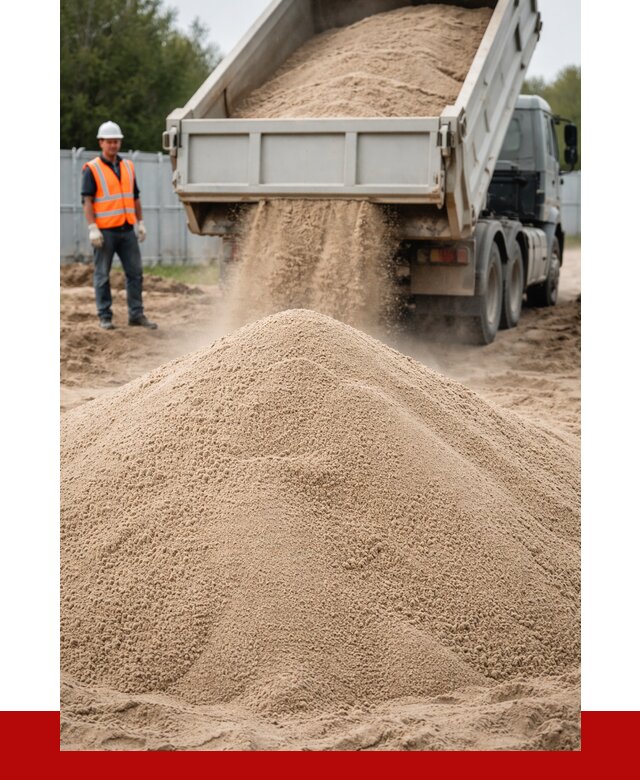 Купить сеяный песок с доставкой в Анжеро-Судженске от 2257 р ПРОНЕРУДНжр