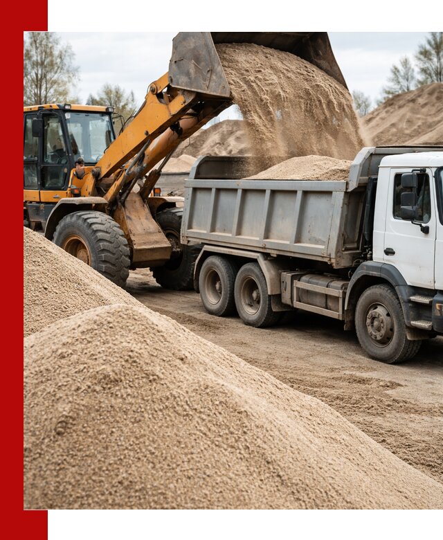 Доставка сеяного песка в Анжеро-Судженске оптом и в розницу