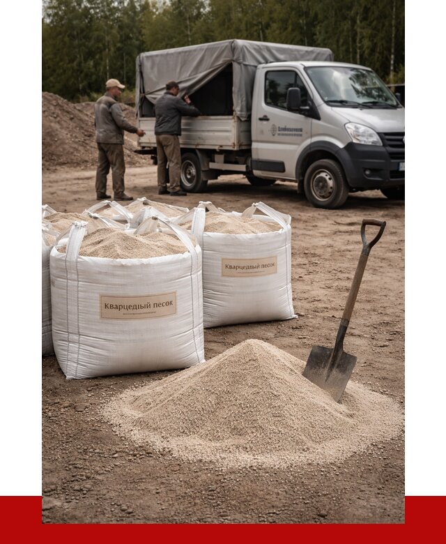 Кварцевый песок для пескоструя в Анжеро-Судженске от 4616 р. | ПРОНЕРУДНжр