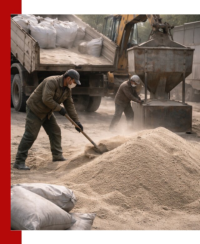 Кварцевый песок для пескоструя в Анжеро-Судженске — доставка и качество