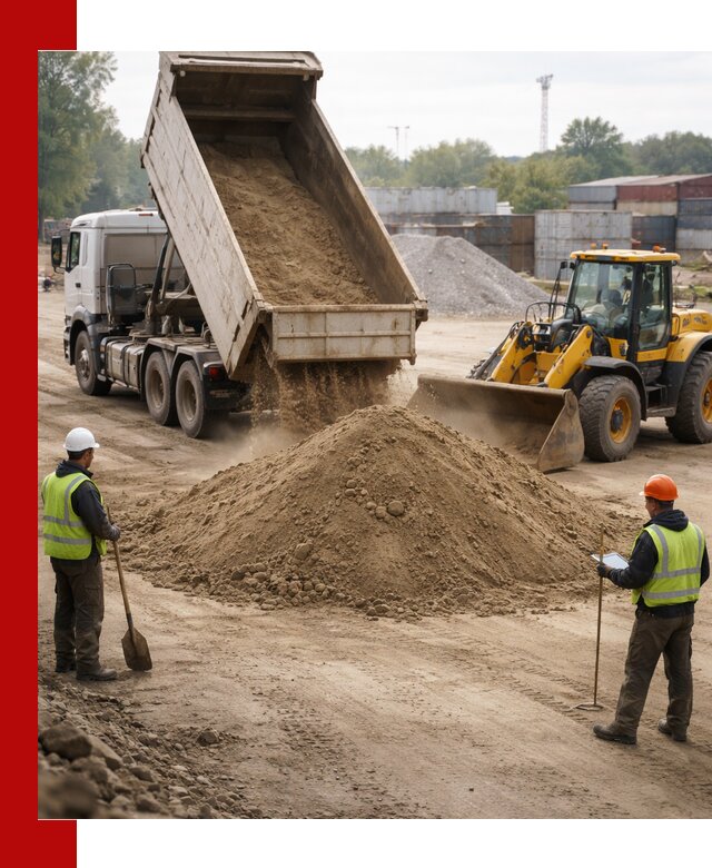 Доставка и продажа пескогрунта оптом и в розницу в Анжеро-Судженске