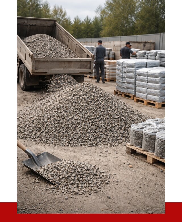 Гравий фракция 5-20 в Анжеро-Судженске купить от 2359 р. ПРОНЕРУДНжр