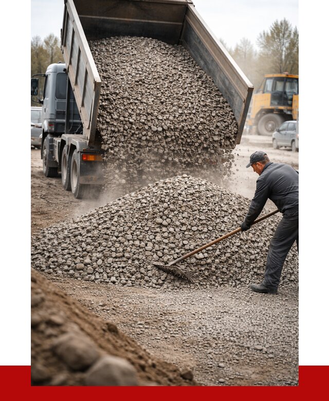 Гравий фракция 20-40 в Анжеро-Судженске от 2564 р. доставка | ПРОНЕРУДНжр