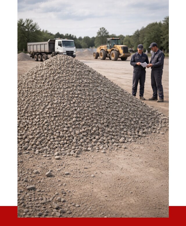Купить гравий фракция 40-70 в Анжеро-Судженске от 1231 р. | ПРОНЕРУДНжр