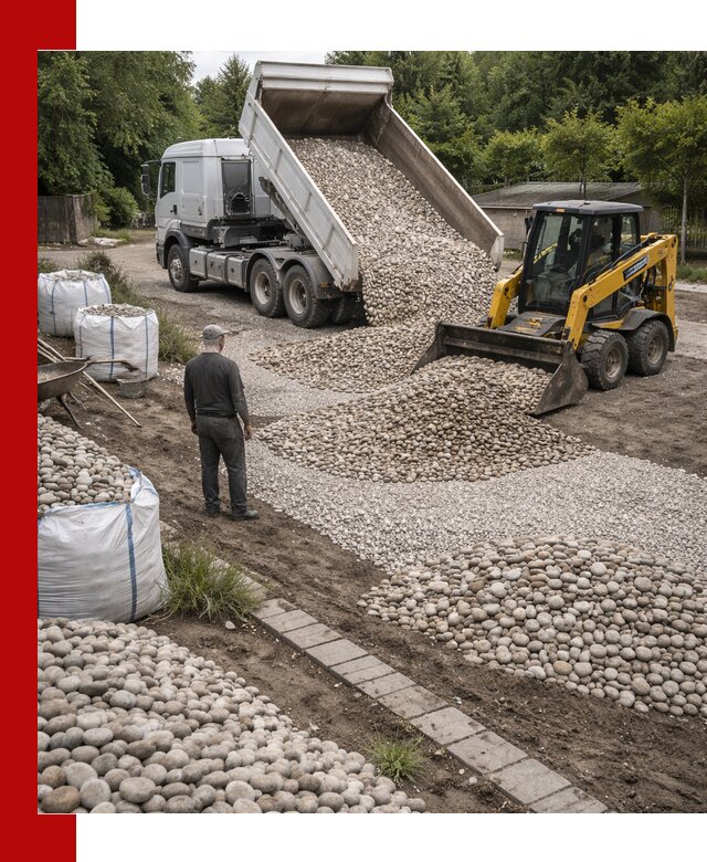 Доставка морской гальки оптом и в розницу в Анжеро-Судженске