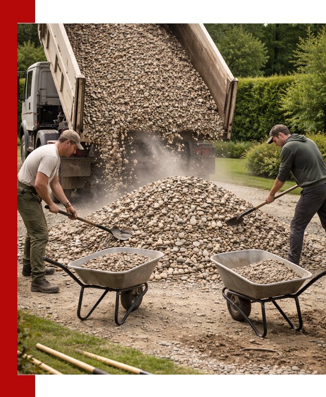 Доставка и продажа декоративной гальки в Анжеро-Судженске