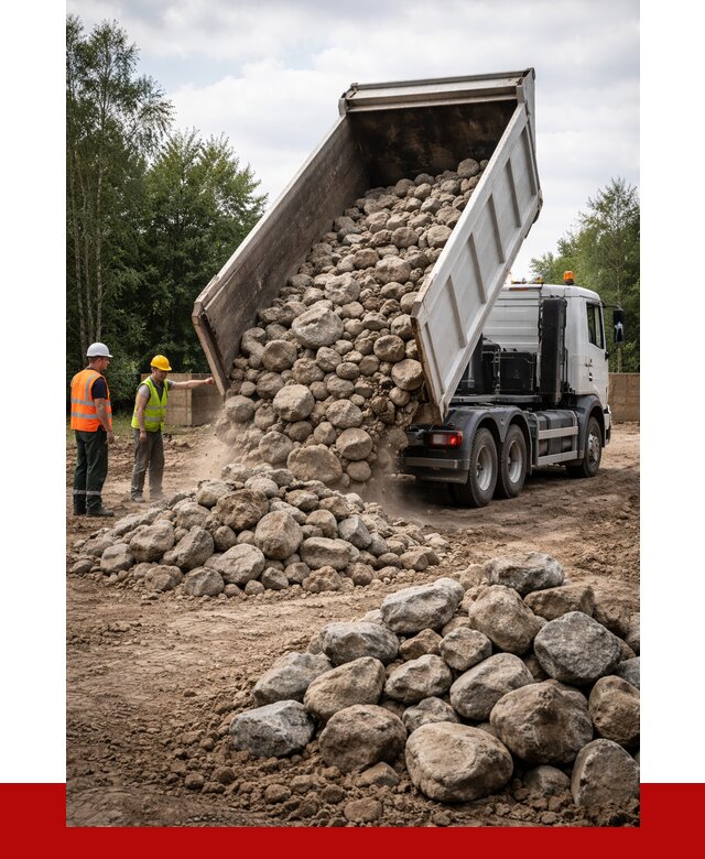 Купить булыжник в Анжеро-Судженске с доставкой от 4616 р. за куб | ПРОНЕРУДНжр