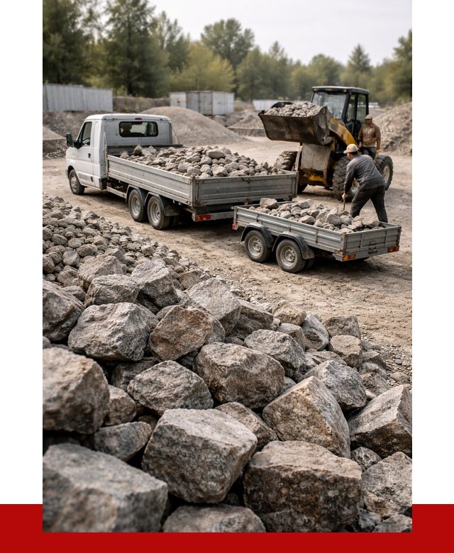 Купить бутовый камень гранитный в Анжеро-Судженске от 2872 р. | ПРОНЕРУДНжр