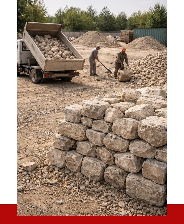 Бутовый камень известняковый в Анжеро-Судженске от 4308 р. | ПРОНЕРУДНжр