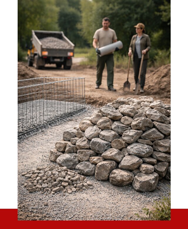 Камень для габионов фракция 100-200 в Анжере-Судженске от 4923 р. | ПРОНЕРУДНжр