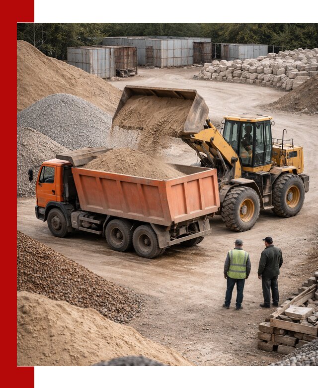 Доставка сыпучих смесей и смесей для стройки в Анжеро-Судженске