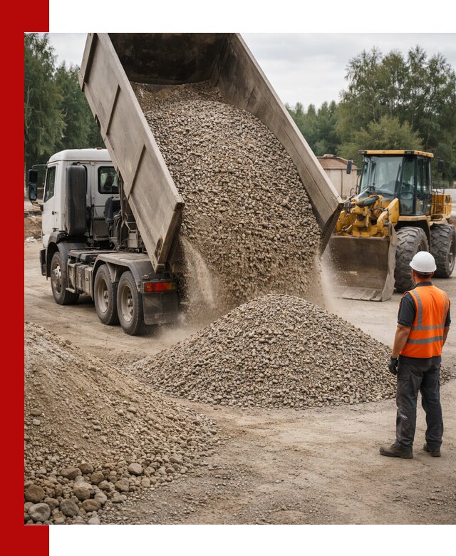 Доставка щпс в Анжеро-Судженске — щебеночно-песчаная смесь под заборы и дорожки