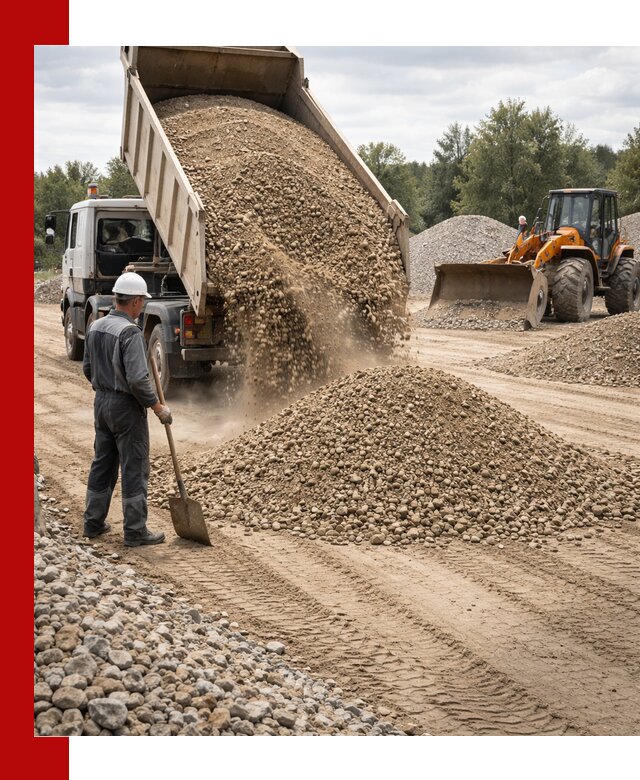 Доставка щпс С3 в Анжеро-Судженске самосвалами и бортовыми грузовиками