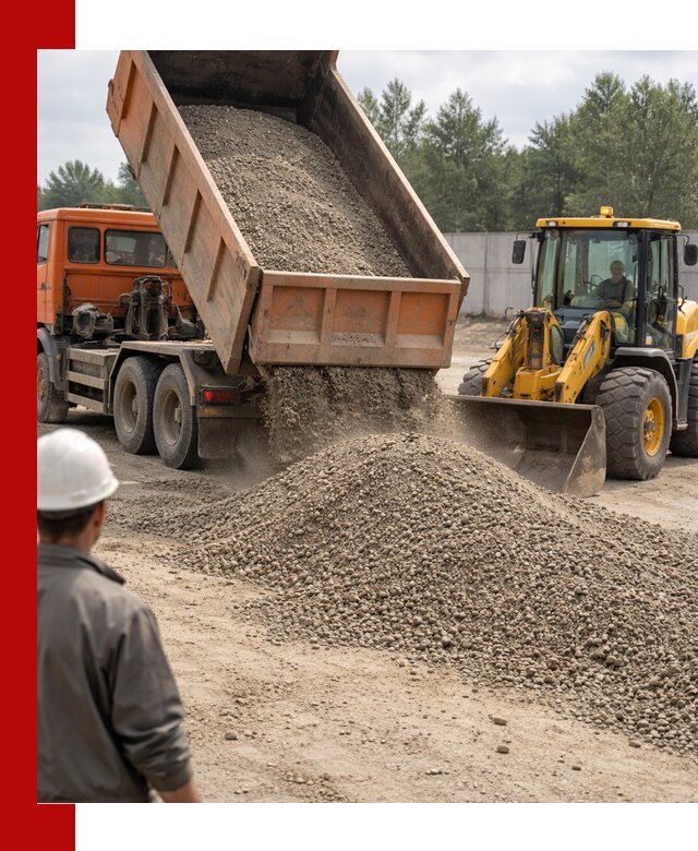 Доставка щпс С8 самосвалами в Анжеро-Судженске от производителя