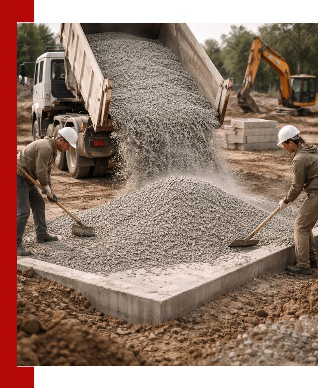 Доставка и продажа отсева для бетона в Анжеро-Судженске