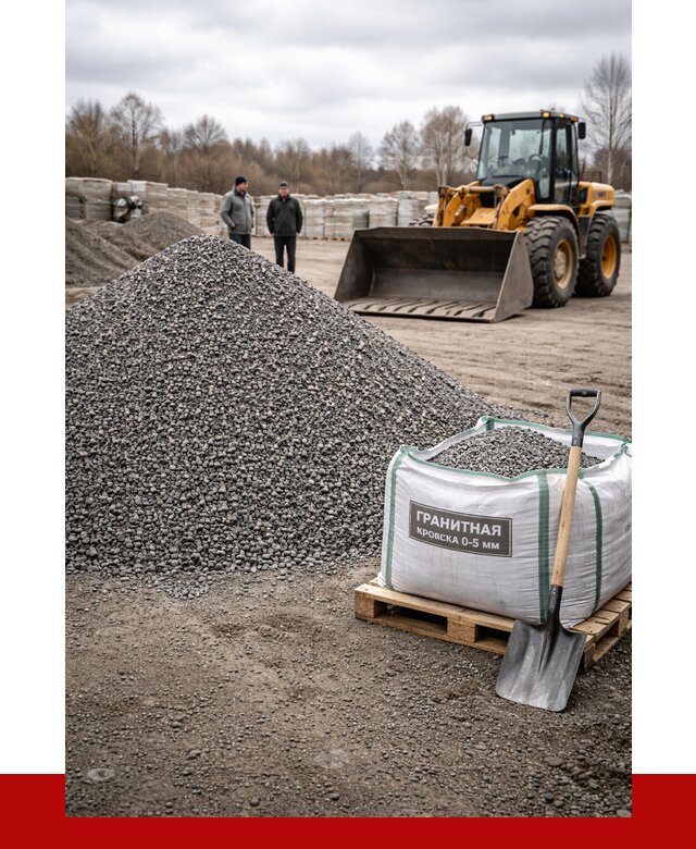 Купить гранитную крошку в Анжеро-Судженске от 4923 р. с доставкой | ПРОНЕРУДНжр