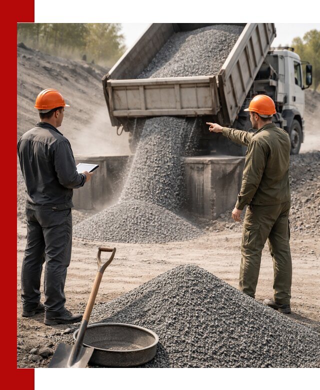 Гранитная крошка фракция 2-5 доставка в Анжеро-Судженске